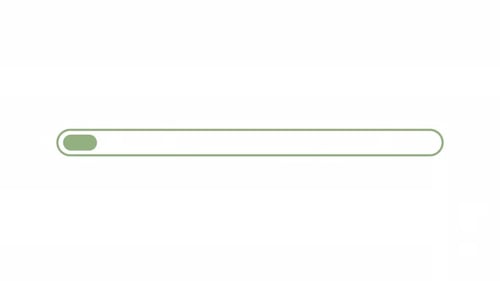 Progress bar moving back and forth 2D loading animation