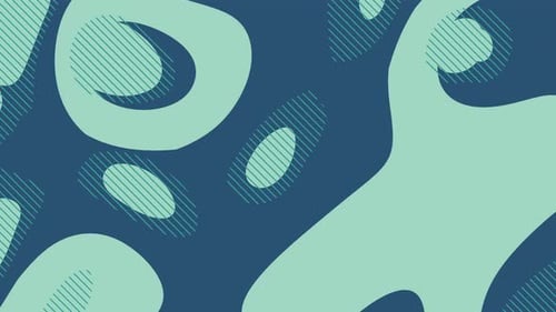 Fondo de animación en bucle sin fisuras con degradado, animación circular, onda y anillo