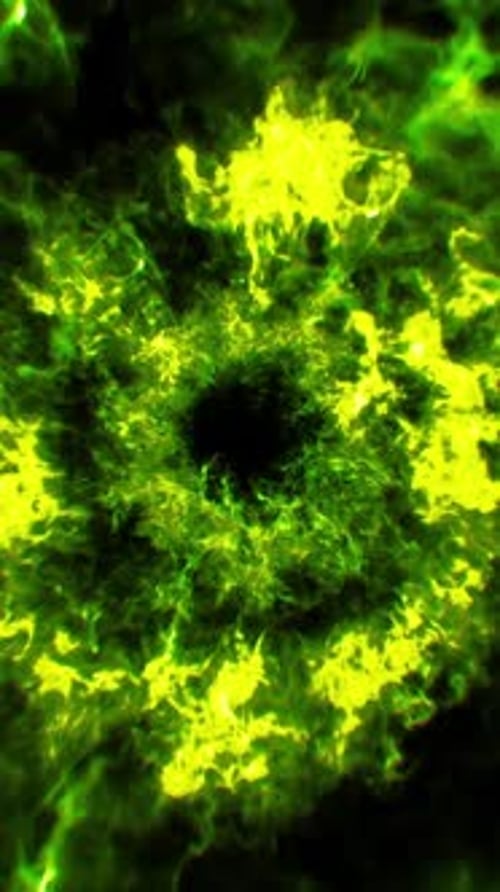 Grüner magischer Energie-Hintergrund 03