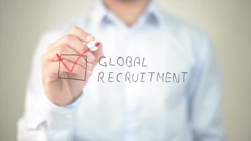 Global Recruitment Approval with Checkmark