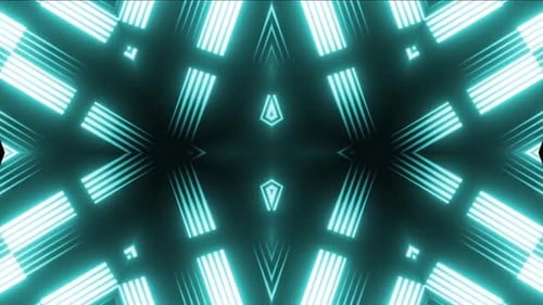 Padrões dinâmicos de luz de néon pulsam com energia para imagens tecnológicas modernas