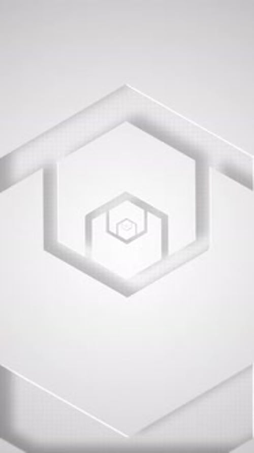 Vertical Video - Minimalist White Geometric Abstract Background