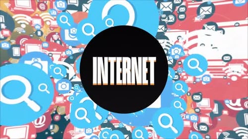 Popular Internet Icons Or Symbol Animation