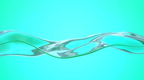 Dynamic Liquid Wave Animation Background