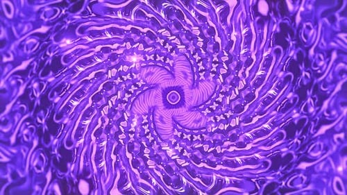 Abstract Fluid Purple Energy Vortex Background Animation