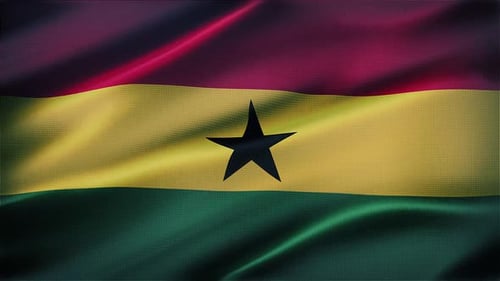 Ghana Flag Background
