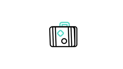 Luggage Animated Icon
