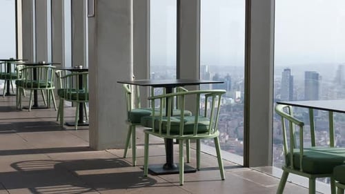 Empty Terrace on the Roof