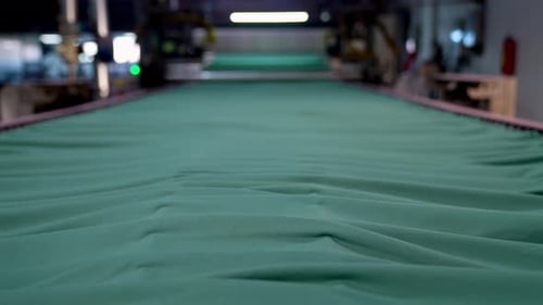 Mass Production Fabric Surface in Textile Factory