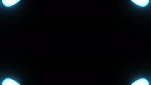 Neon Abstract Diamond Tunnel Seamless Loop