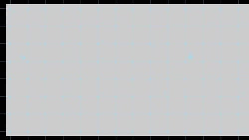 Interface Collection: Loop sale de la decoloración de una cuadrícula sobre un lienzo gris sobre un fondo oscuro