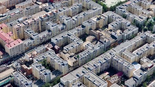 Regular City Buildings in Asia