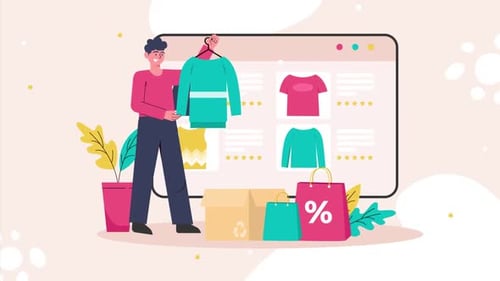 Online Clothing Shopping Experience and Product Display