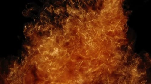 Abstract Golden Particles Flowing on Black Background