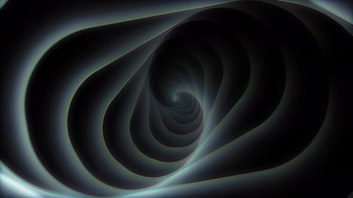 Hypnotic Tunnel Looping Background 4K