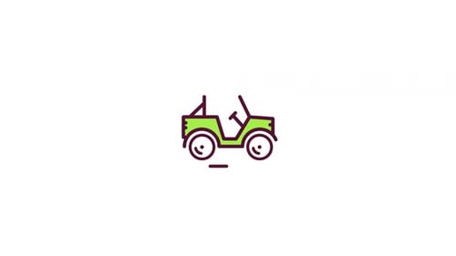 Jeep-Symbolanimation