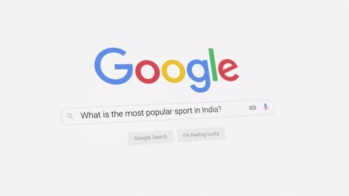 What is the most popular sport in India? Google search