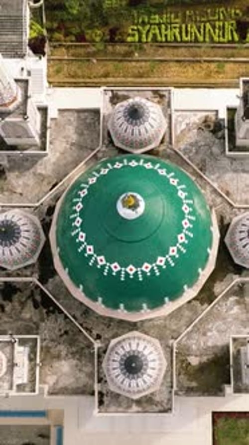 Mosquée du nord de Sumatra en Indonésie