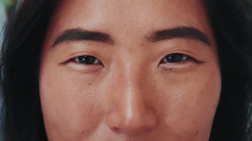 Close-Up of Smiling Face