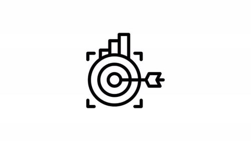 target line icon animation