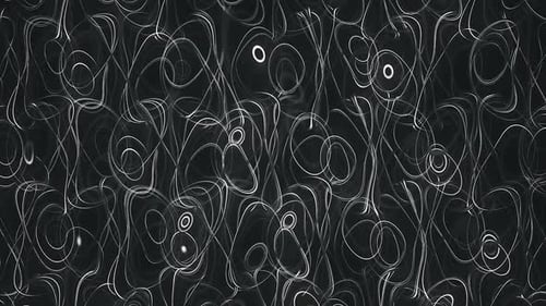 Silver Metallic Smooth Abstraction