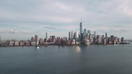 New York City Skyline Manhattan Skyscrapers in NYC