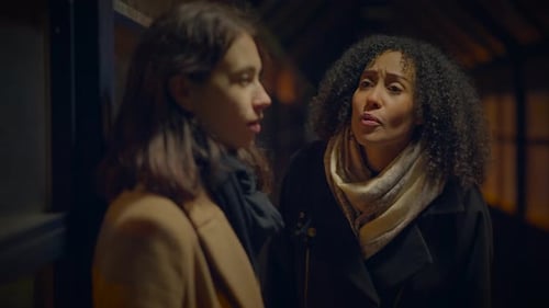 Young Woman Confronting Her Female Friend on Disagreement Quarreling