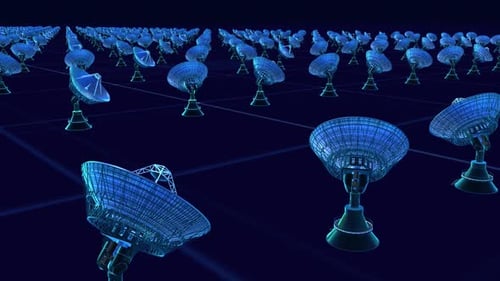 Radar Detects And Transmits Signals