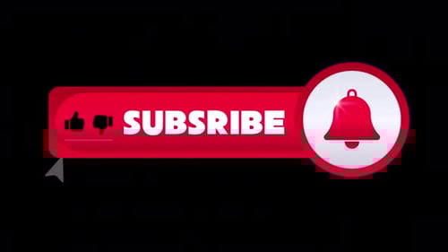 Abonnieren Sie Button Animation V3