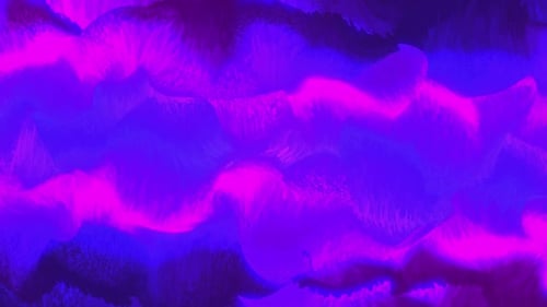 Vibrant Abstract Fluid Wave Background in Blue and Pink