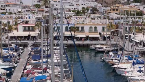 Parallax Effect With Sailboats