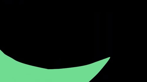 Fluid Green Wave Reveal Transition