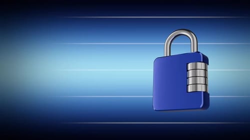 Smart Digital Lock Cybersicherheit Datenschutztechnologie 2