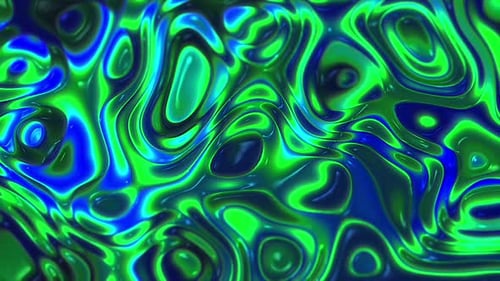 Abstrakter Hintergrund mit farbigen Warp-Wellen
