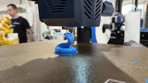 3D Printer Process Printing 3D Printer 3D Printer Printing Object Molten Plastic