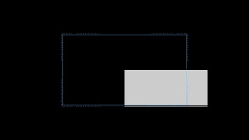 Coleção de interfaces: loop principal contínuo de elementos fluindo pelos padrões pontilhados de um retângulo