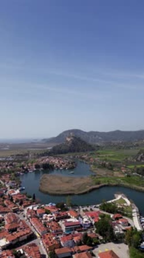 Dalyan Turkey Aerial Landscape View