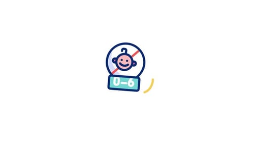 Age Restriction Animated Icon