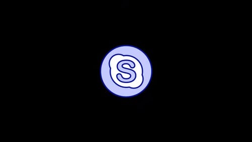 Flat S Letter Shape Morph Animation