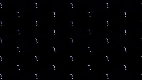 Email Black Animated Loop Background 4K