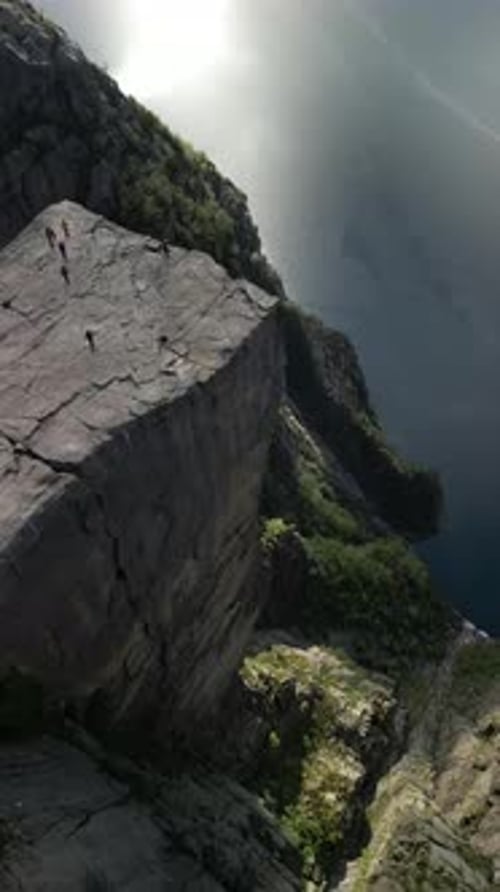Breathtaking View of Preikestolen, South Norway