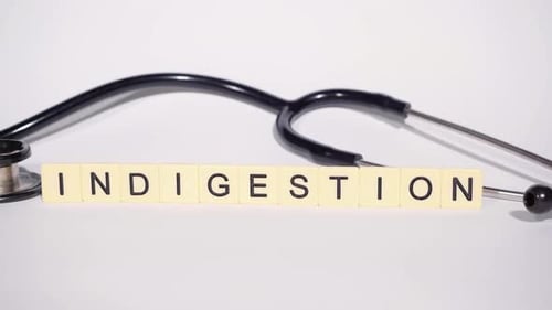 Word INDIGESTION on Scrabble
