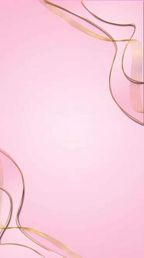 Elegant Golden Abstract Lines Animated Background Loop