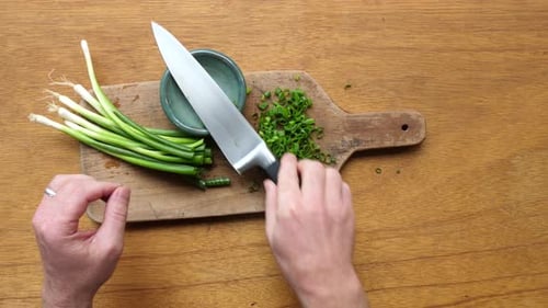 Chopped green onions