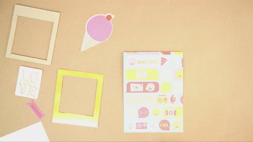 Arts and Crafts with Paper Decorations