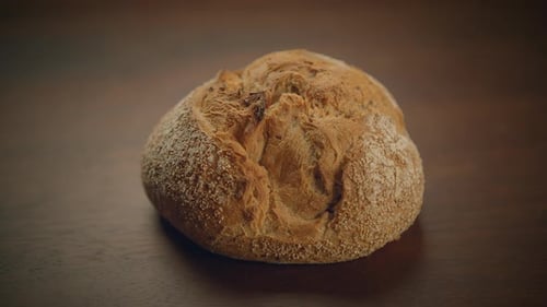 Bakery Concept of Homemade Breads Loaf Pastry Food Background