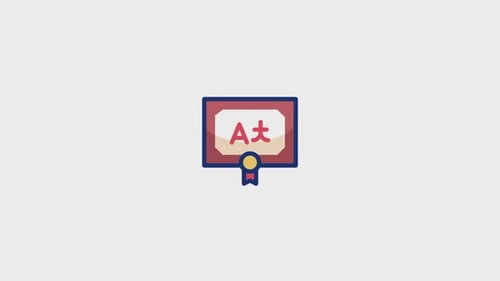 Certificate Animated Icon