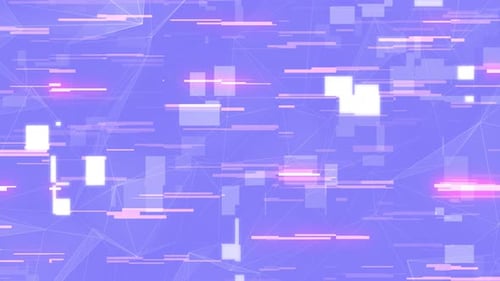 Fondo de tecnología animado