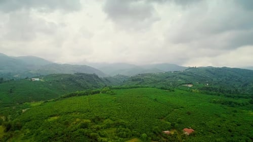 Mountain and Clouds