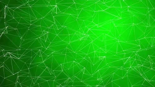 Green Plexus Background Loop V6